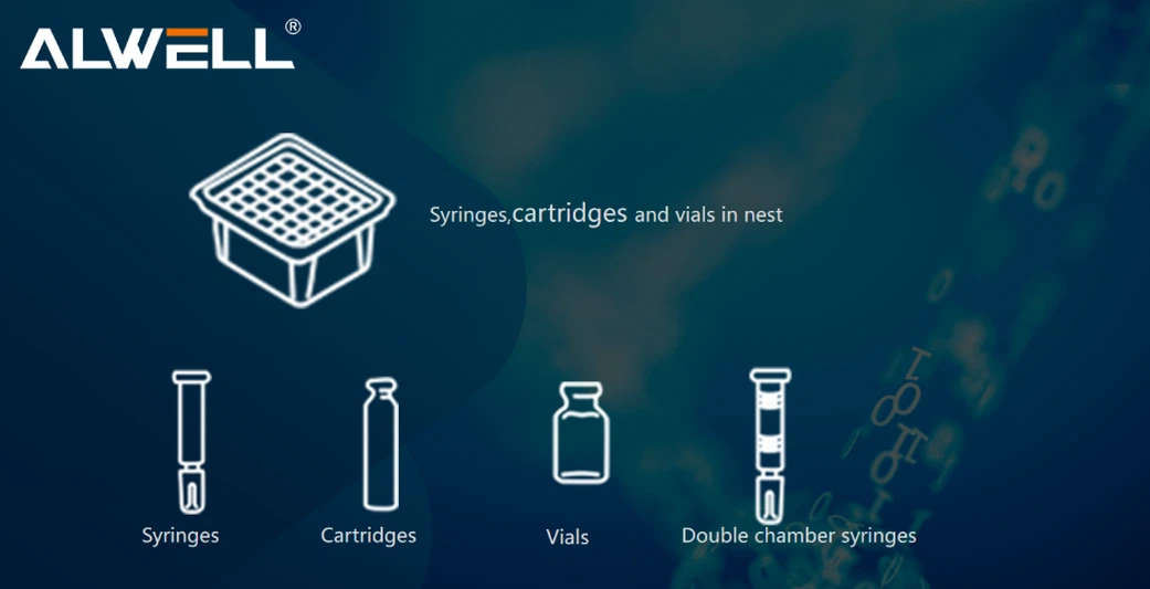 syringe/cartridge/vial/double chamber filling machines syringe/cartridge/vial/double chamber filling machines